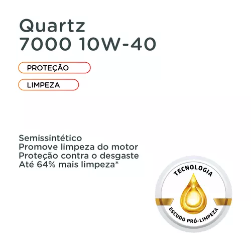 Aceite de motor Aceite de motor Total Quartz 7000 10W40