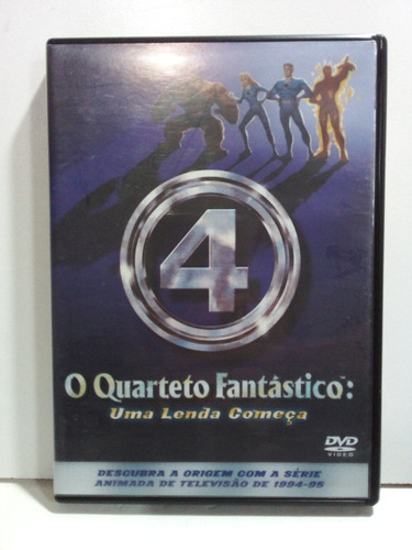Dvd O Quarteto Fantástico: Uma Lenda Começa