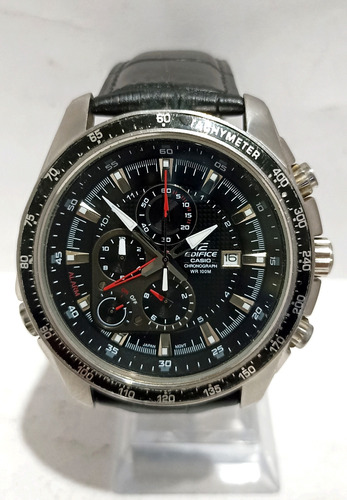 Genuino Reloj Casio Edifice Alarma Y Cronógrafo No Orient