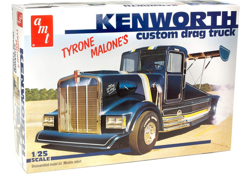 Amt Kenworth Custom Drag Truck (tyrone Malone) Kit De Modelo