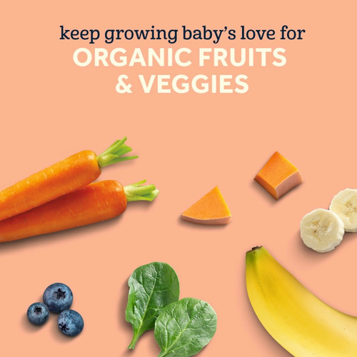 Gerber Organic 2nd Foods De Frutas 99g 5pack