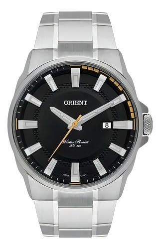 Relógio Orient Masculino Prateado Sport Mbss1369 P1sx