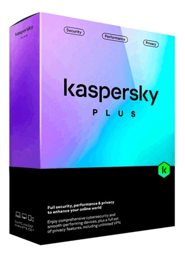 Antivirus Kaspersky Plus 10 Dispositivo 1 Año