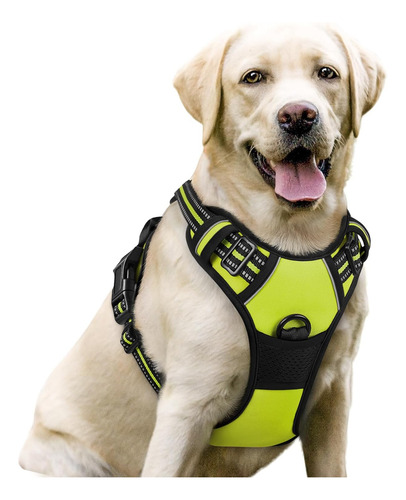 Arnés Para Perro Rabbitgoo, Sin Tirones, Ajustable, Modelo L