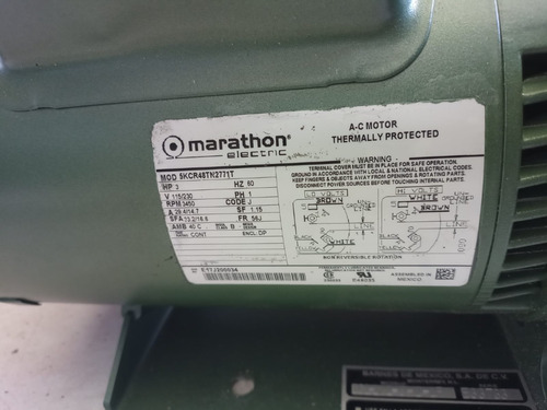 Bomba Centrifuga Barnes 3hp 11/2 X 1 1/2 115/220v Ic11/2-3-2