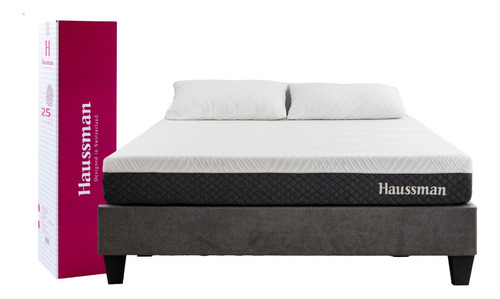 Colchon En Caja Memory Foam King Haussman Massage 25cm