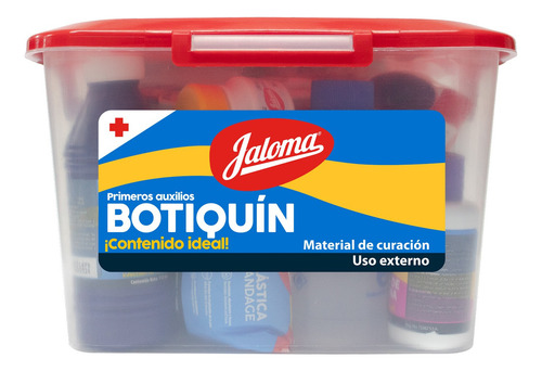 Botiquín Primeros Auxilios Jaloma Caja Plástica
