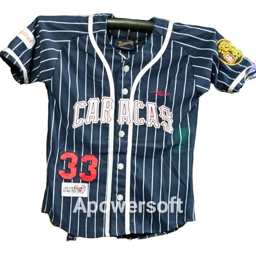 Imagen 1 de 8 de Camisas Azul Leones Del Caracas Juvenil. 6/8/10.