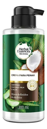 Crema Para Peinar Herbal Esssences Leche De Coco Y Aloe