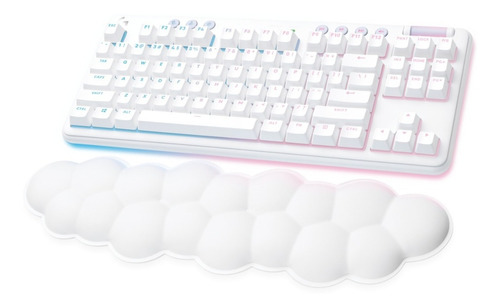 Teclado Mecanico Logitech Inalambrico G715 Rgb Blanco Pad Bk