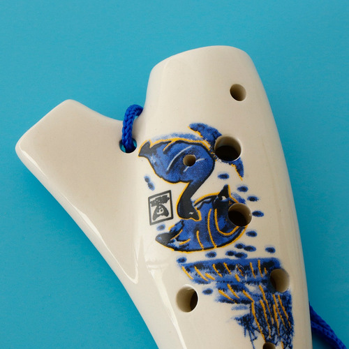 Imagen 5 de 12 de Instrumento Musical De Cerámica Ocarina De 12 Agujeros Para