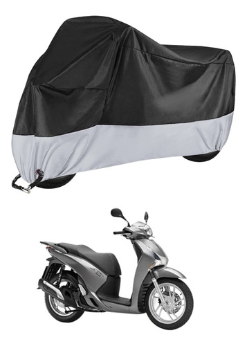 Cubierta Scooter Moto Impermeable Para Honda Sh 150i Top Box