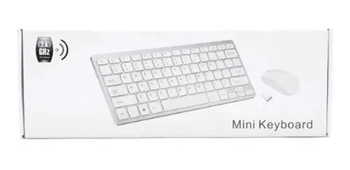 Mini Combo Teclado Y Mouse Inalámbrico K03