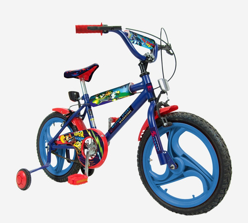 Bicicleta Infantil Mickey Rueda Eva Niños Unibike 1100