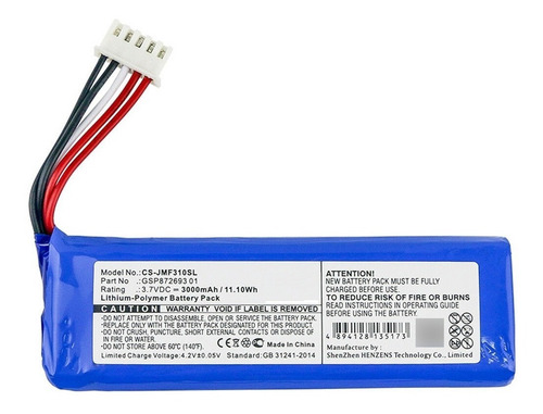 Baterías Parlantes Jbl Flip 4 Gsp872693 Usadas Y Nuevas Lean (Usado)