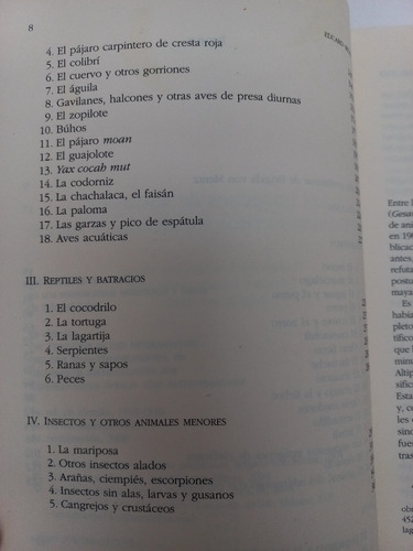 Las Imágenes De Animales En Ls Manuscritos Mexicanos Y Mayas (Usado)