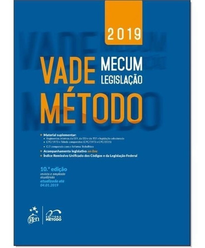 Vade Mecum: Legislação - - 2019