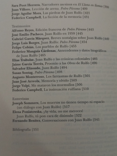 La Ficción De La Memoria - Juan Rulfo Ante La Crítica (Usado)