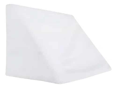 Almohada Triángulo Cannon Funda Algodón 50x41x29 Lectura