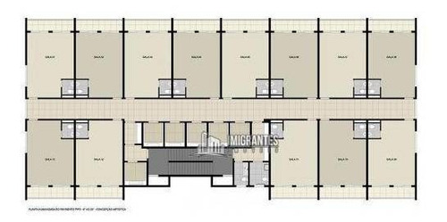 Imagem 17 de 22 de Valorização Garantida! Salas Com 39 M² . Oportunidade De Investimento No Meridian Prime Offices - Sa0004
