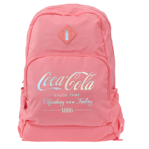 Mochila Bolsa Grande Escolar Coca Cola Original Envio Já