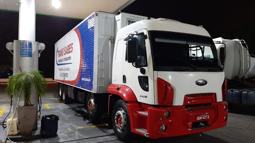 Bi-truck Ford Cargo 2428 Baú Frigorifico