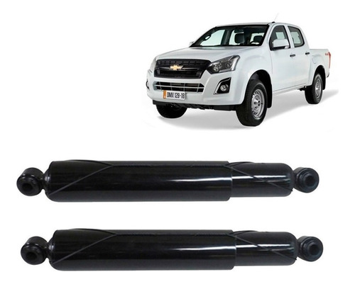 Par Amortiguadores Traseros Para Chevrolet D-max 2wd 15-19