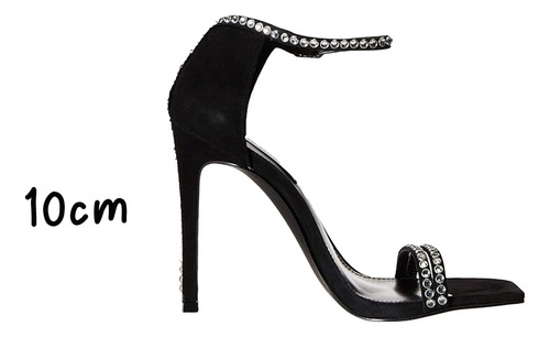 Zapatillas Steve Madden Altos Brillantes Pulsera