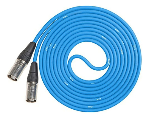Cable Ethercon Rj45 Blindado Lyxpro Cat6 - 25' Pies Azul