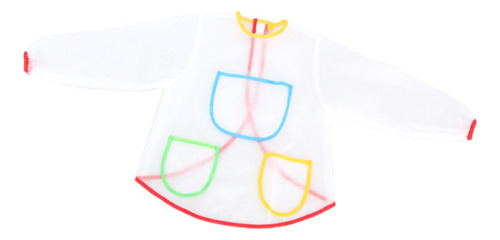 Camiseta Delantal De Pintura Dibujo De Plástico Anti-mancha