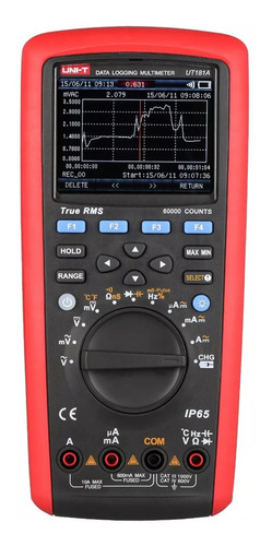 Multímetro Industrial Datalogger Unit Ut181a Emakers