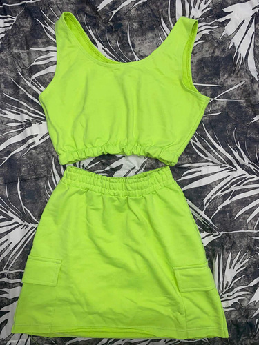 Conjunto Cargo Top Y Mini