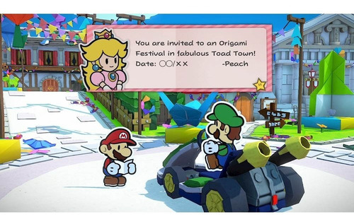 Paper Mario The Origami King Nintendo Switch Juego Fisico !!