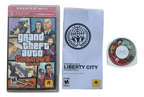 Grand Theft Auto Chinatown Wars Psp (Reacondicionado)