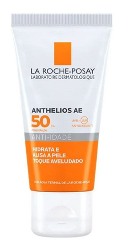 Imagem 1 de 1 de Anthelios Ae Gel-creme Velouté Antienvelhecimento Fps50 50g