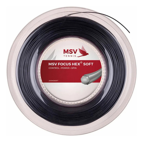 Corda Msv Focus Hex Soft 200 Mts (1,15- 1,20- 1,25- 1,30mm)