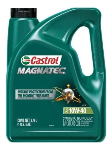 Castrol Magnatec 10w40 + Yerbera De Regalo X 3.78l Puntolub