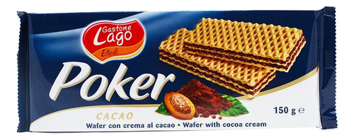Biscoito Wafer De Chocolate Lago 150g