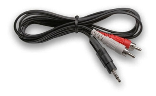 Imagen 1 de 3 de Cable Miniplug 3,5 Stereo 2 Rca Macho 1.8mts Audio Calidad 