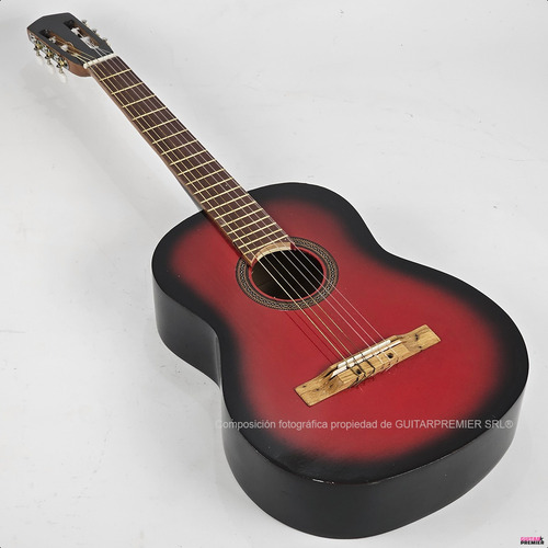 Guitarra Electro Acustica Criolla Funda Pua Colores Color Rojo Material del diapasón Madera Orientación de la mano Zurdo