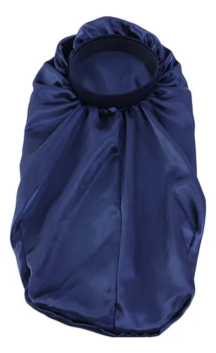 Popular Gorra De Noche De Satén Con Diadema Elástica, Barra
