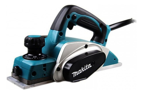 Plaina Para Madeira Kp0800 - 110v - Makita Cor Azul