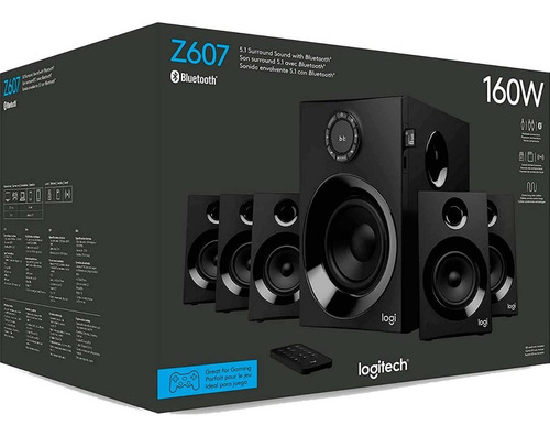 Parlante 5.1 Logitech Z607 Bluetooth 4.2 Potencia: 160w