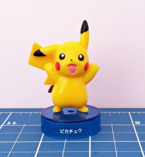 Imagem 1 de 9 de Pikachu Pokémon Bottle Cap Kaiyodo Figure 5 Cm