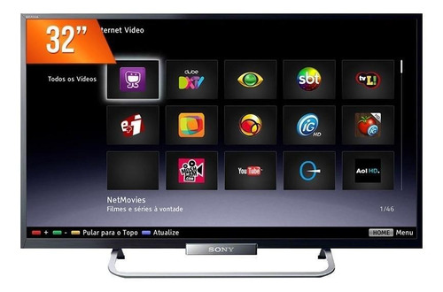 Smart TV Sony Bravia KDL-32W655A LED Full HD 32" 110V/240V