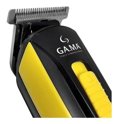 Imagen 2 de 8 de Cortadora de pelo GA.MA Italy GCX 623 Sport amarilla 110V/220V