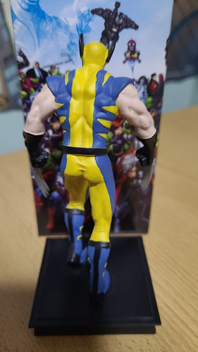 Figuras Marvel Heroes 3d Pack Deadpool/cap America/wolverine