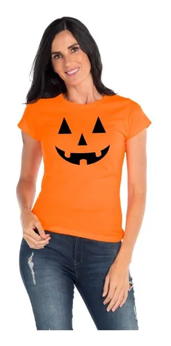 Playera halloween mujer new arrivals