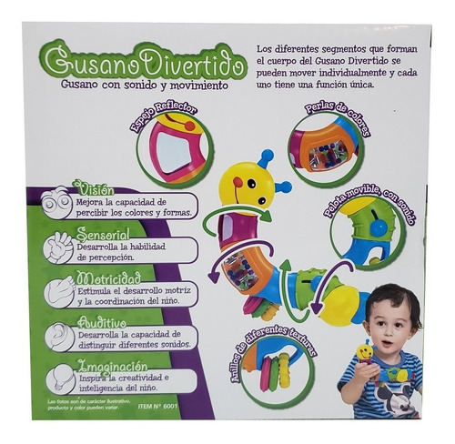 Imagen 3 de 5 de El Duende Azul Gusano Divertido Jeg 6001 El Gato
