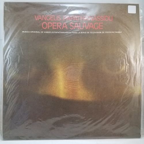 Vangelis Opera Sauvage Vinilo Lp Ex